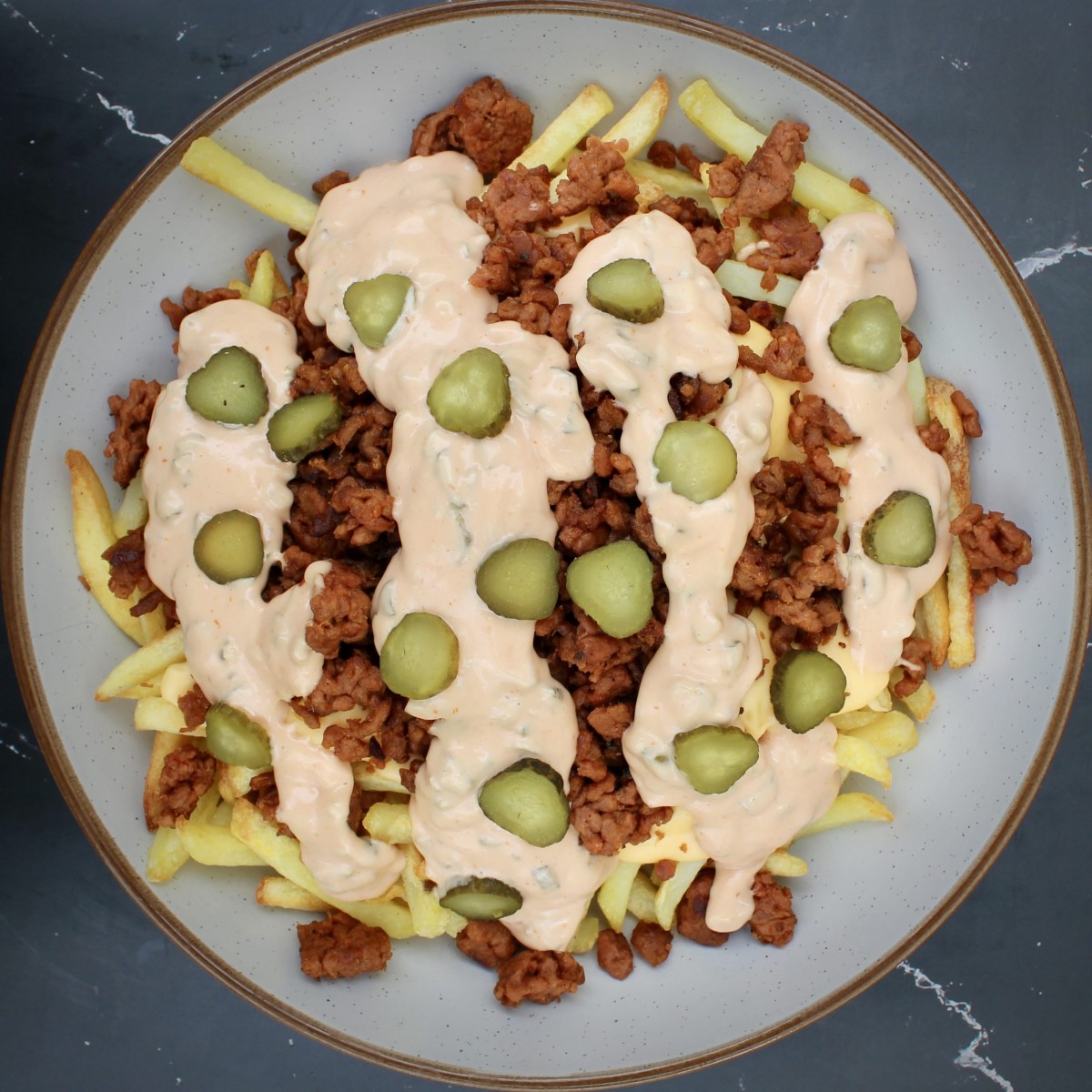 Cheeseburger Fries