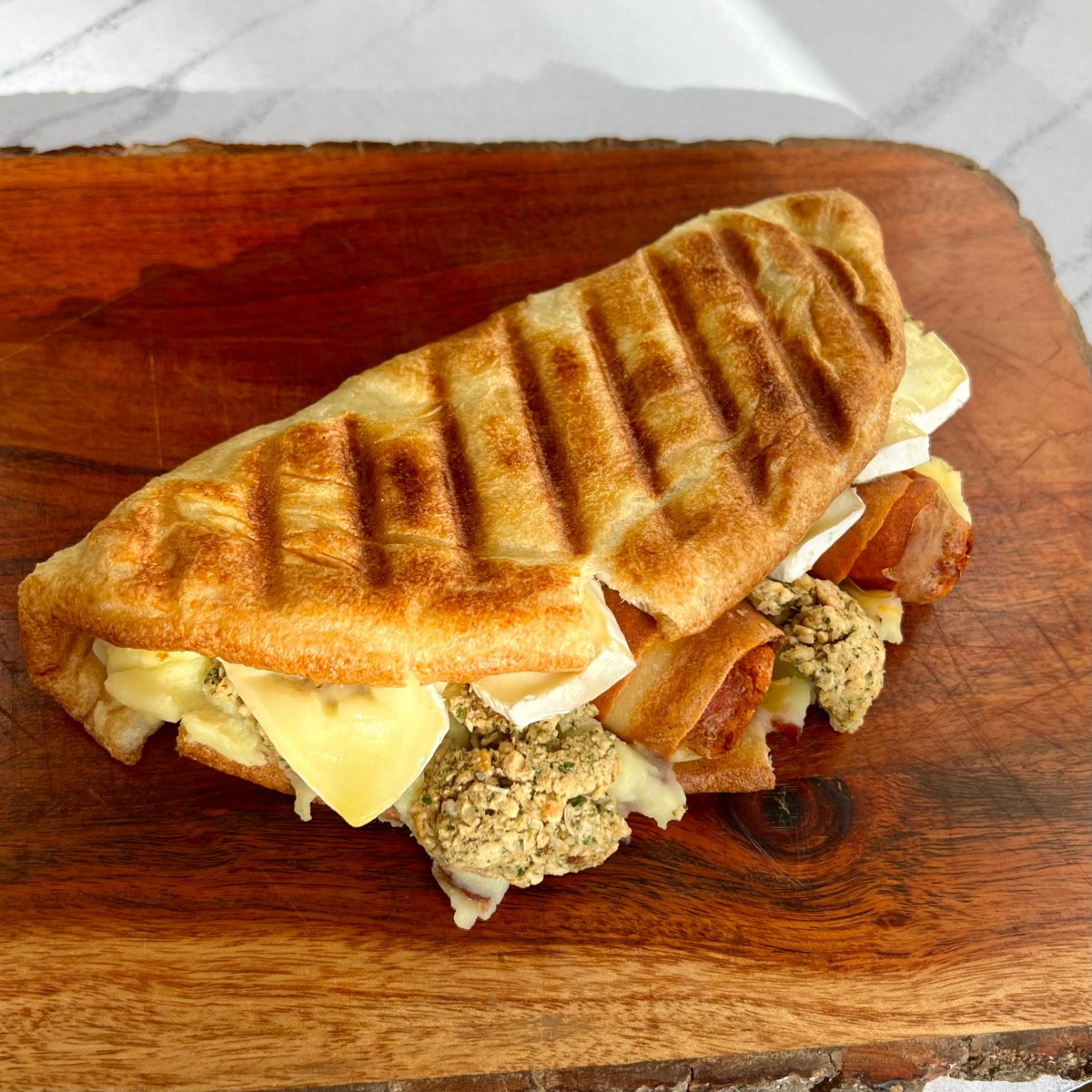 Festive Yorkshire Pudding Sandwich