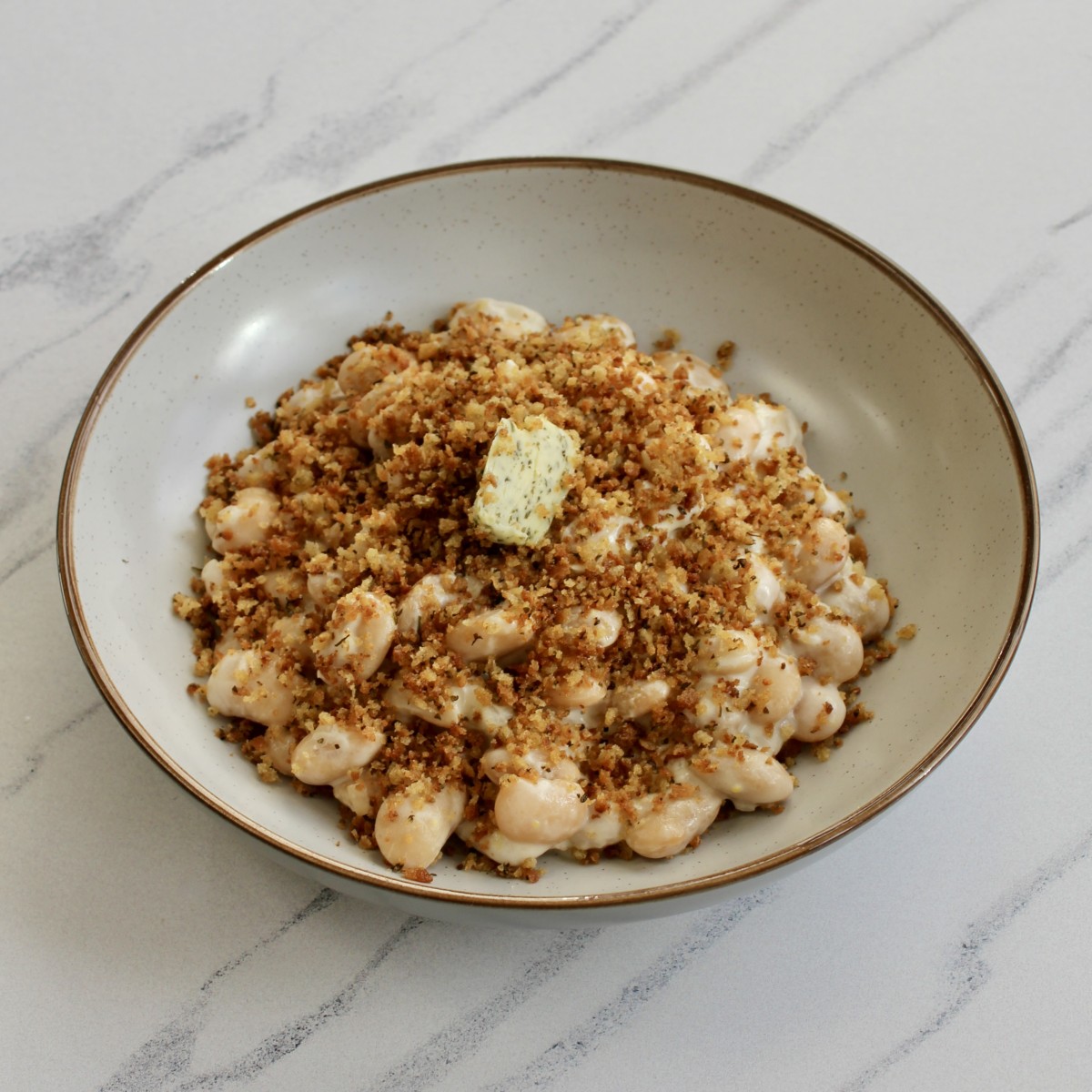 Creamy Garlic Butter Beans